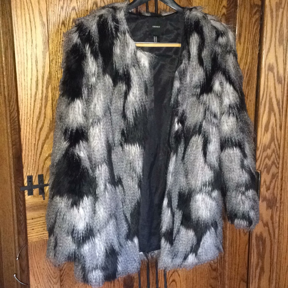 Faux Fur Coat